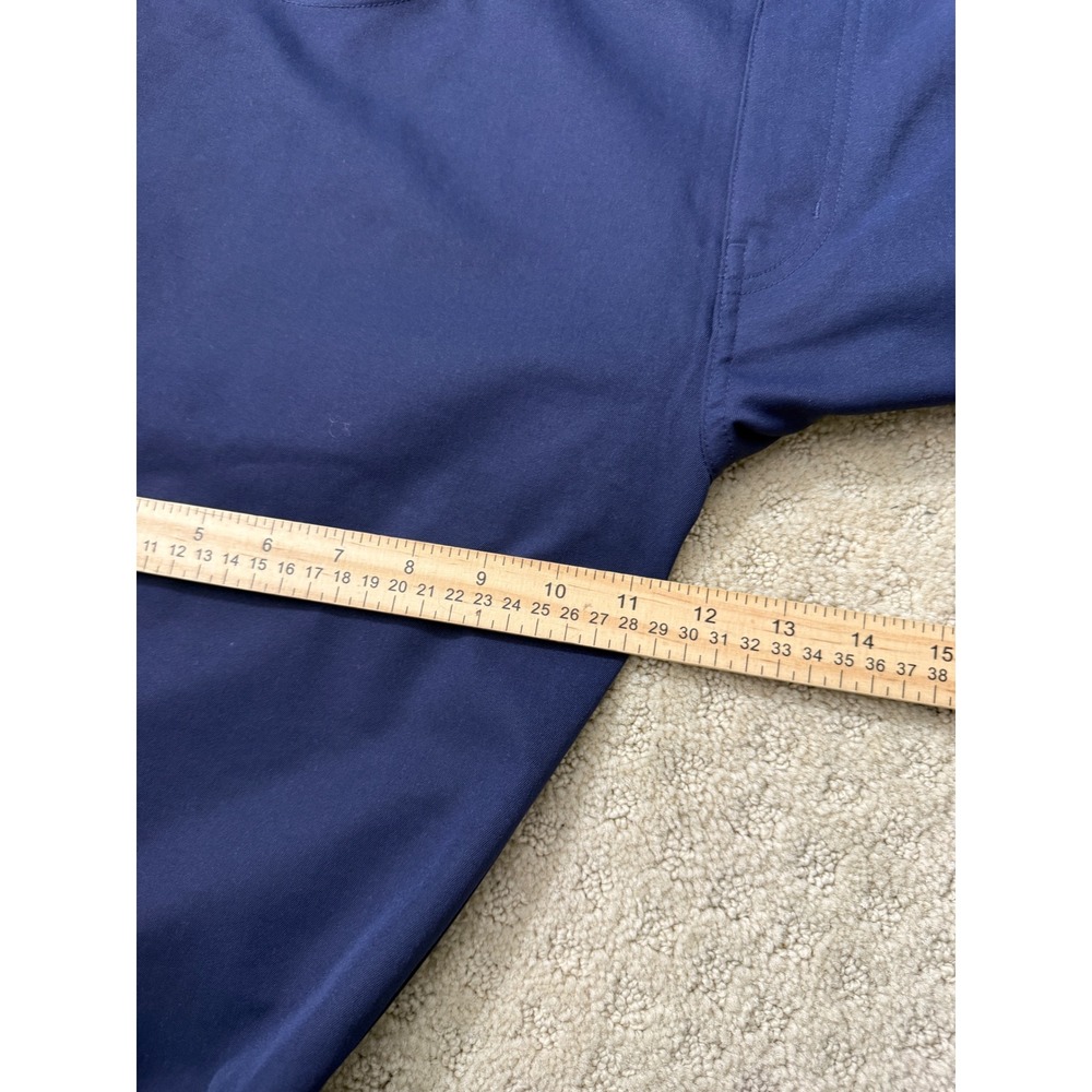 Peter Millar Mens Performance Golf Pants Navy Blue 5-Pocket 38x32 Stretch SKU242 - Picture 5 of 8
